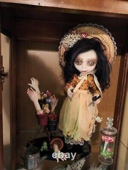 1 Lulu Lancaster ooak art doll Mary Mary Quite Contrary one of a kind handmade
