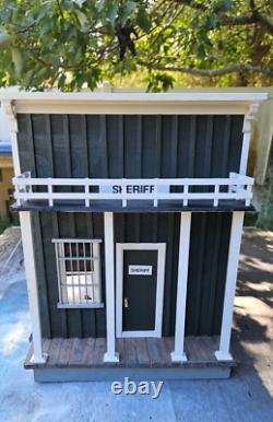 112 Scale Roombox Wild West Jail Artist Made OOAK by Ella M. Reulbach