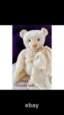 12 Mohair Artist Bear Pearl by Vivianne Galli of Hug Me Again Teddy Bears
