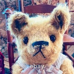 12 Ooak New Artist Mohair Teddy Bear'carl' By The Extrodinary Beardsley Bears
