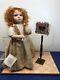 13.5 Ooak Artist Doll Porcelain Flora By Christa Canzio Red Head Puppet Show
