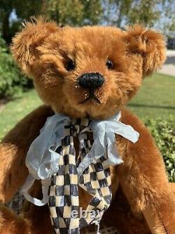 13 Artist Teddy Bear'Barney' by Kathleen Wallace USA- Stier Bears c. 1987 OOAK