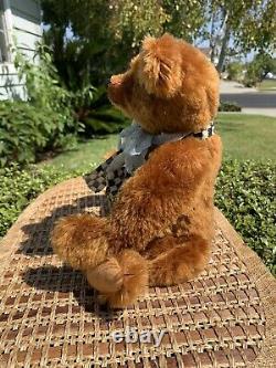 13 Artist Teddy Bear'Barney' by Kathleen Wallace USA- Stier Bears c. 1987 OOAK