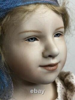15 Artist OOAK Porcelain Doll By Jennie Dear Merran Beautiful Blonde Girl #L