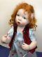 15 Ooak Artist Doll Porcelain One Of Kind Fanny Verena Eising Red Head With Tag