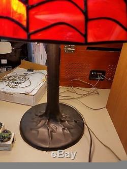 16x24 Tiffany Style Lamp. Handmade by local artist. One of a kind Spider theme