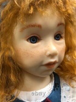 17 OOAK Artist Doll Cernit Polymer Penny By Flo Hanover Adorable Redhead #Sa