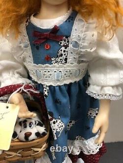 17 OOAK Artist Doll Cernit Polymer Penny By Flo Hanover Adorable Redhead #Sa