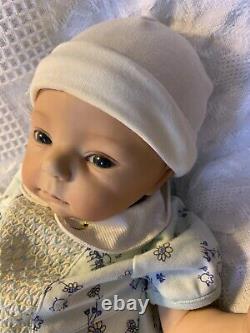18 Artist Proof OOAK Baby Girl Doll Munchkin by Dianna EffnerPorcelainCloth