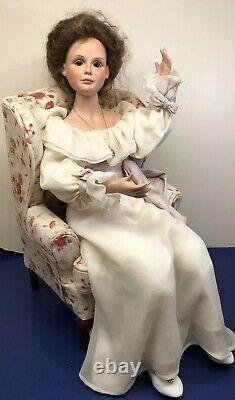18 OOAK Artist Doll Porcelain Trudy Lady Agnew By Annie Laurie Baker COA