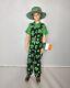#2 St Patrick's Day Ken Barbie Doll Overalls Ooak Handmade Irish Flag Of Ireland