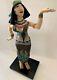 2008 Lucy Landry Handmade Artist Egyptian Woman Cloth Doll Ooak On Signed Stand