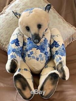 22 Artist OOAK Teddy Bear by Amy Goodrich of Portobello Bear Co. An Early Piece