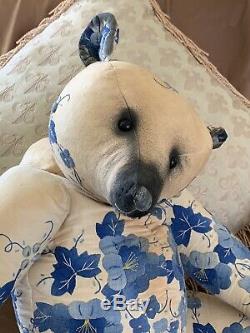 22 Artist OOAK Teddy Bear by Amy Goodrich of Portobello Bear Co. An Early Piece