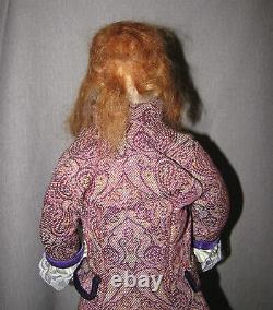 24 Thomas Jefferson Doll Wax over Polyform Artist Faith Wick 1976 NIADA RARE
