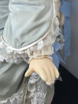 28 Artist Wax Doll Beatrice Limited 18/75 By Brenda Burke Handmade Dress
