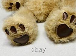 28 Vintage OOAK Beige Colored Teddy Bear Handmade Artisan Bear