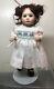 7.5 Artist Doll Porcelain Ellie By Gail Creech No. 1 Of 5 Brunette Girl Coa S