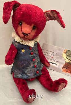 8 German VISCOSE ARTIST RABBIT/BUNNY-German FOX-IN-BOX/NATALI IUNINA-OOAK