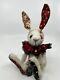 Acuriouswhim Artist Mohair 14 Rabbit Alice In Wonderland Handmade Goth Ooak