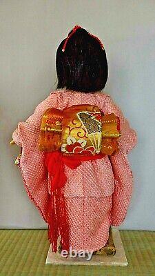 AKIKO, handmade OOAK Japanese girl art doll created by Kimiko Aso, Kyoto Japan