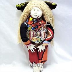 ANGEL SPIRIT FERTILITY DOLL Handmade OOAK Goddess Earthenware Artist Handcrafted