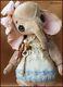 Alla Bears Artist Antique Vintage Elephant Teddy Bear Doll Ooak Baby