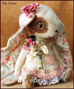 Alla Bears artist Bunny Rabbit Old doll OOAK decor anime Japan