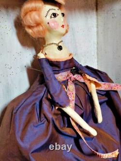Anna Marie, A One of A Kind 14 Queen Anne Art Doll By Cheeky Rose Boutique