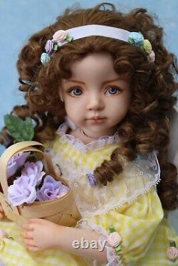 April OOAK 14 Porcelain Doll from Dianna Effner mold Expressions MAFD