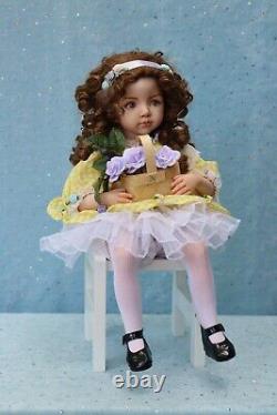 April OOAK 14 Porcelain Doll from Dianna Effner mold Expressions MAFD