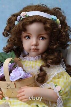 April OOAK 14 Porcelain Doll from Dianna Effner mold Expressions MAFD