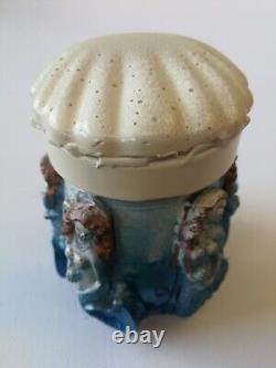 Art doll artist ooak original puppet accessories sea house siren castle shell by