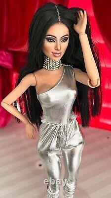 Articulated KARDASHIAN OOAK Handmade Customized Celebrity 12 Doll