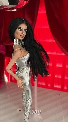 Articulated KARDASHIAN OOAK Handmade Customized Celebrity 12 Doll