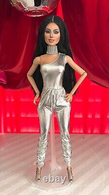 Articulated KARDASHIAN OOAK Handmade Customized Celebrity 12 Doll