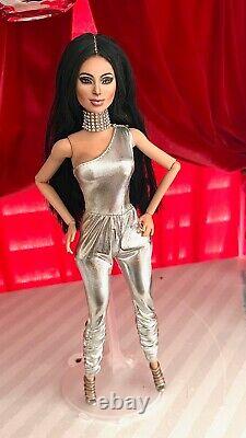 Articulated KARDASHIAN OOAK Handmade Customized Celebrity 12 Doll