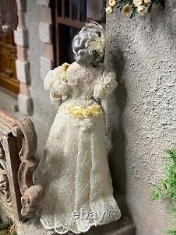 Artisan Miniature Dollhouse Doll Original Marcia Backstrom Sculpt Regency Lady