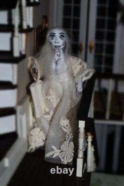 Artisan Miniature Ghost Doll HOUSE Artist 112 Doll OOAK 112th Doll handmade