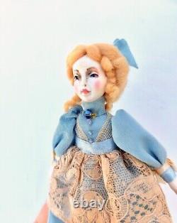 Artisan Vintage Style OOAK Classic Doll Artist Offering Dollhouse Miniature 112