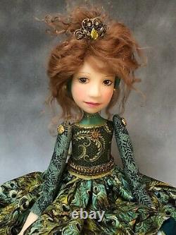Artist Doll By Dianne Adam Princess Crown Gold Shoes OOAK