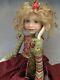Artist Doll Curly Blond Hair Red Shoes Ooak