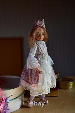 Artist Doll OOAK princess Maribel handemade doll One of a Kind Art Dolls