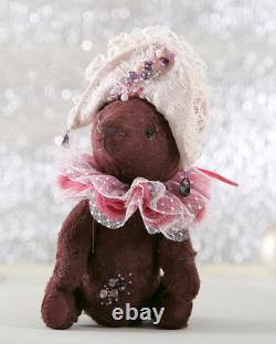 Artist Handmade Teddy bear Francesco. Stuffed Bear. OOAK art doll