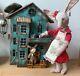 Artist Ooak Handmade Rabbit Olivia, Collectible Bunny Toy