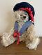 Artist Ooak Teddy Bear Sailor By Melodie Malcolm Mohair Fully Jointed Rare Htf