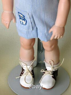 Artist Original Porcelain Doll CHRISTOPHER & POOH by Phyllis Wright. OOAK