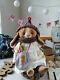 Artist Rabbit Bunny Bear Vintage Style Their Friends Ooak Teddy Doll Jointed
