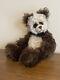 Artist Teddy Bear Ooak Bj's Huggables Brenda Hallaway Mohair Panda Rare Htf