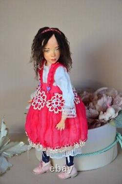 Artist doll OOAK dolls Art Dolls Handmade doll craft doll